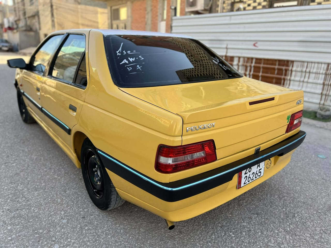 بيجو 405 موديل 2010 مصفره هيئه وغرامات سنويه ل 29 مشروع وطني مداور ثاني يوم  نجف نكليزي كير ومكينه جاهزات سياره جاهزه ومال جناي السعر 30 مكاني نجف الاستفسار  *********** اتصال فقط مامتواجد عل خاص
