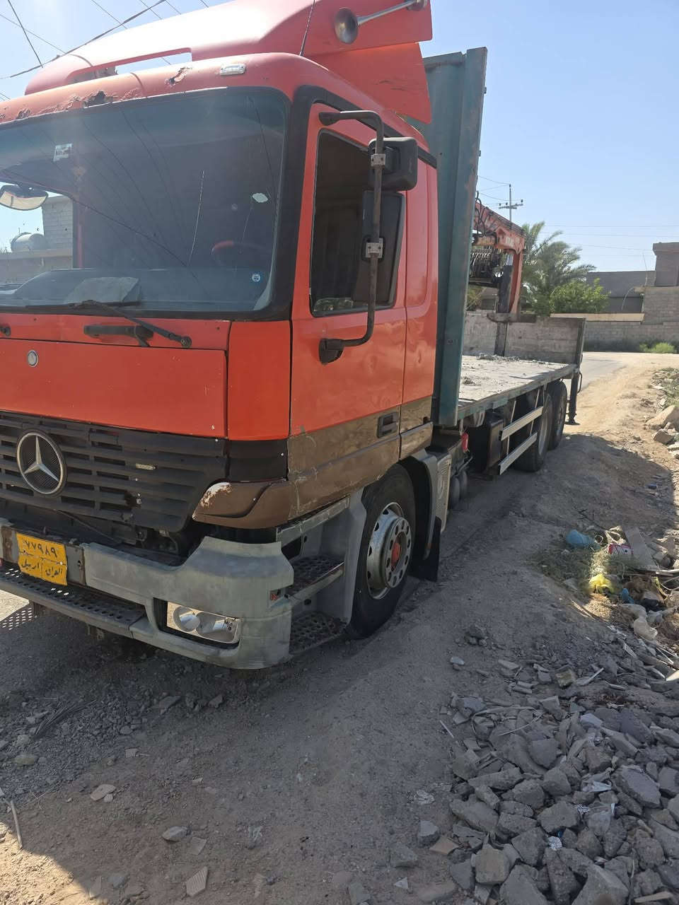 للبيع اكتروز موديل ٢٠٠٣ كرين اطلس موديل ٢٠١٠ رقم اربيل السعر ٢٨٠وبيه مجال ***********
