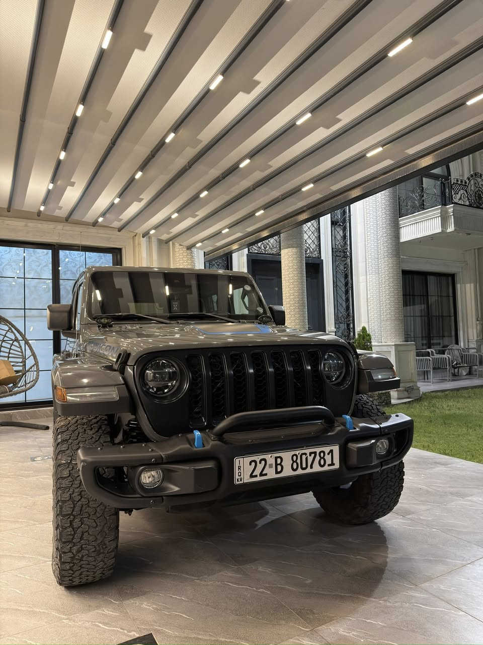 بسم الله 
Jepp wrangler rubicon 4xe 
جيب رانكلر 4Xe روبيكون ٢٠٢١  وارد امريكي 
لون سمنتي احلي لون من روبيكون

Jeep Wrangler rubicon 4Xe 2021 2.0L 4

حجم المكينه : 2000 تيربو + هايبرد + هجين شحن منزلي
سيارة بنزين و هايبرد و شحن 

المسافه المقطوعه : ٤٦ الف       

                       وارد امريكي 

كفالة عامة كلين تايتل بدون صبغ و تعديل و بارد 

#المواصفات  فول فول روبيكون رادار

1.قماره تتفصخ اصير كشف

2.بصمه 

3.لوكير

4.كشافات 

6.شحن خارجي

7.هيتر بالاستيرن 

8. شاشه

9.هيترات بالكشنات

10.تشغيل عن بعد

11.كشنات جلد 

12. هيترات بالكشنات
وبعد هواية مواصفات فول فول

 المكان اربيل

السعر ٣٤٥$ ورقة بيها مجال قليل

للاستفسار 
***********
