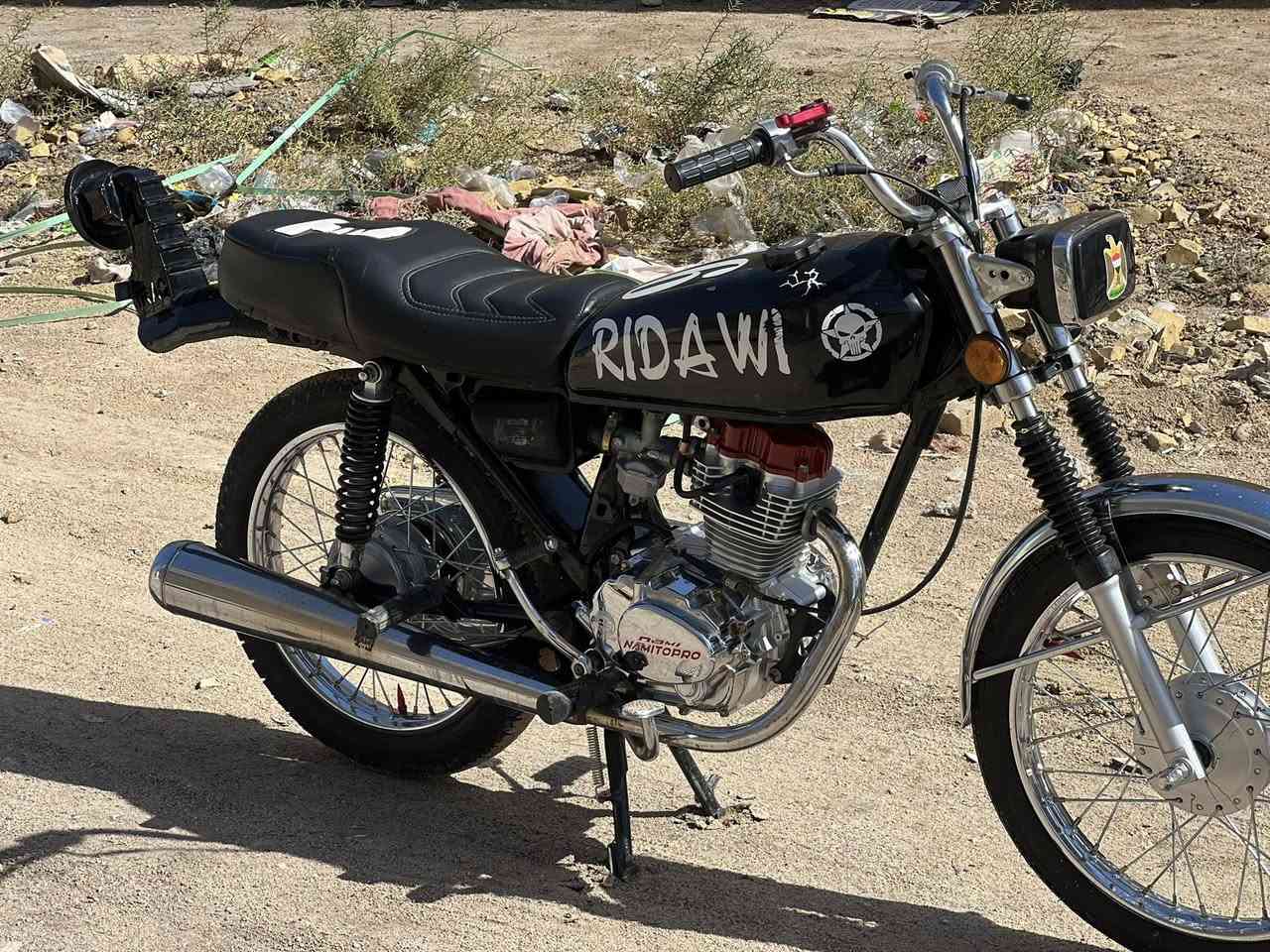 سلام عليكم دراجة أيراني تعمير  تيربو الأصلي شرط شلعه ومعدل دراجة مكفوله من طول لطول دراجة ادوات سعر ٧٠٠ وبيه مجال رقم الهاتف *********** مكاني القرنه
