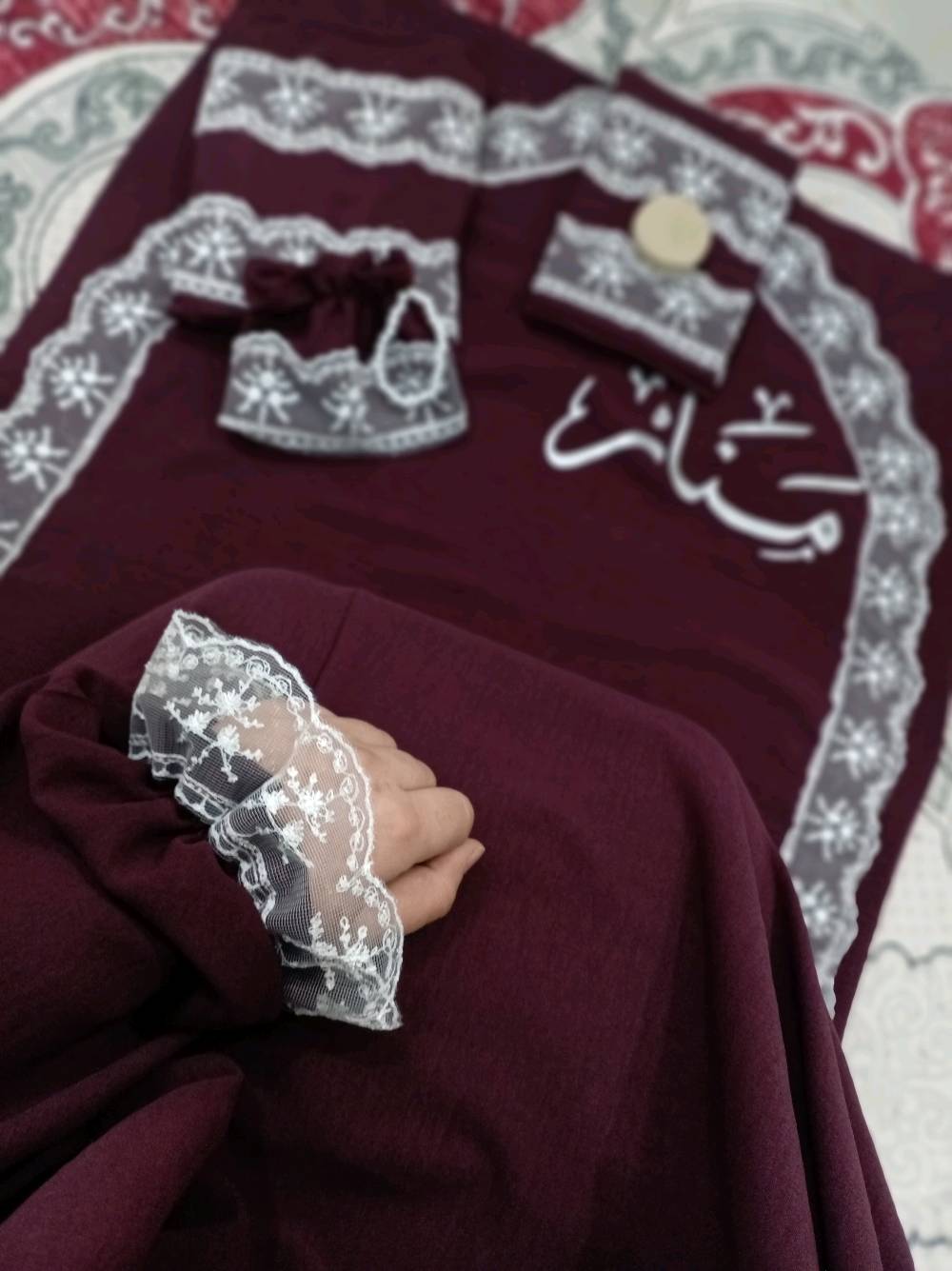 بمناسبه حلول الاشهر المُباركه

يقدم لكم بيج طَيِّبُ الخُيُوطِ
طقم صلاه متكامل الخامه لنن ايروبين 
متكون من سجاده سفنج ،جادر صلاه ، مفرش تربه، حافضه مسبحه ،غلاف قران ، مع حقيبه هديه 
طباعه اسم او أيه قرانيه 
كل هذا بسعر 20 الف فقط

مده الحجز ع الطقم 20 يوم ✨ 
موجود خدمه توصيل لكل العراق 
للتواصل خاص 
او واتساب ***********