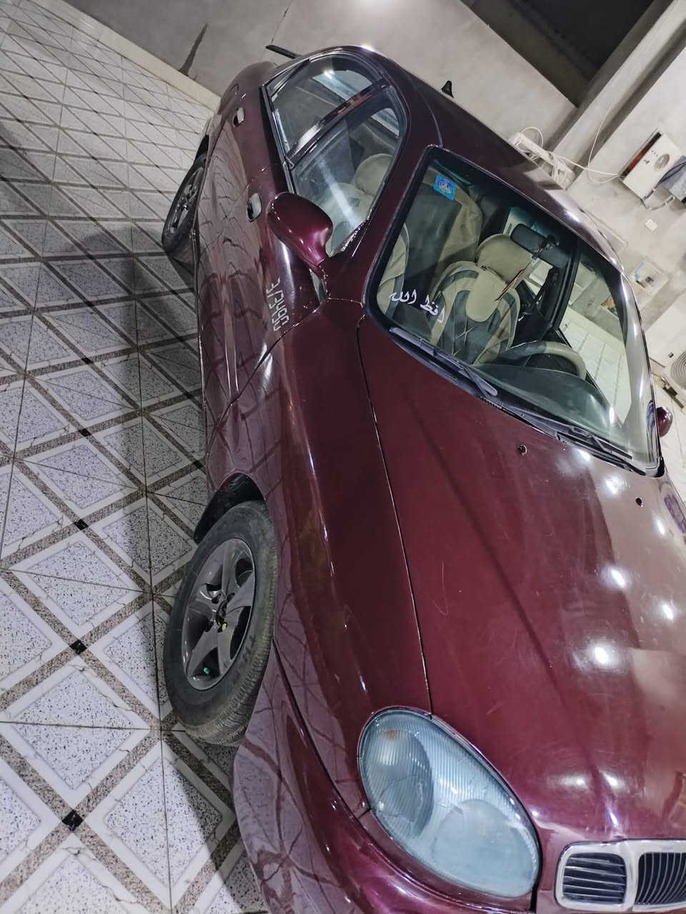 دايو لانوس موديل 98 رقم بغداد انكليزي كير اوتو محرك 1600مفتوح معروضه 42 او بيه مجال
***********
