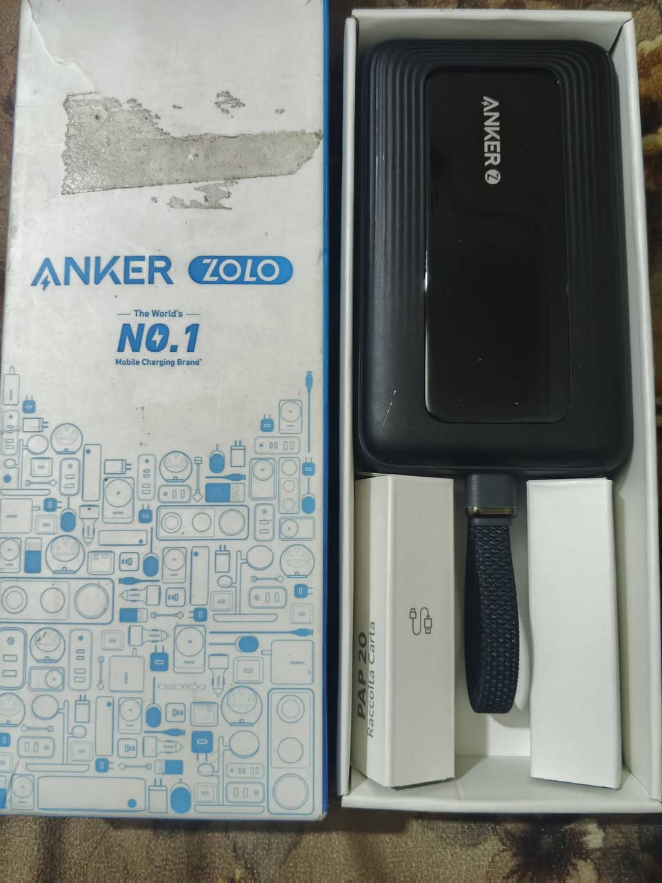 باور بانك زولو آنكر  10,000mAh 30W قطعه كلش ثكيله اعله سعر ابيع


**إذا كنت صاحب هذا الإعلان وتريد حذفه لأي سبب، رجاءا أرسل رسالة إلى الدعم الفني**