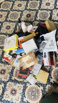 شلعة كرتون • ٤٠ قطعة • قطع إلكترونية