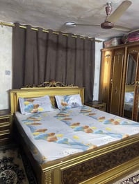 غرفه خليجيه • خشب بلوك ثكيل • ميز تواليت مشلوع