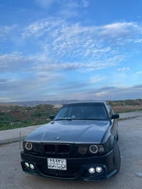 BMW..1990.. حجم 535 سياره جاهزه كلشي كير محرك تبريد تدفئه كهربائيات ته...