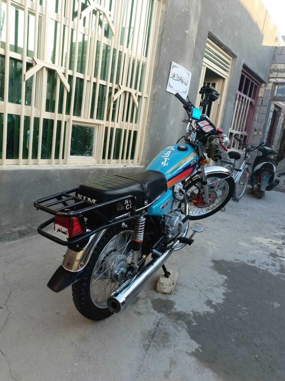 ببركه الله
نامه امتياز 24 اوراق سكنر
دراجه بلاديه ماناقصه برغه
النضافه واحد على واحد تاخذه ماذب عليه ربع
مكينه مكفوله الدراجه مكفوله
بيه زنون يسطر شرط الوادم تترحملك عليه السعر 600 وبيه مجال مكاني القاسم هذا رقمي ‏‪***********‬‏
