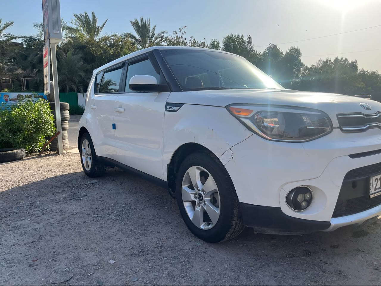 كيا صول ٢٠١٩ للبيع 

محرك 1.6 gdi ماشية 57 الف فقط وارد امريكي ( مبدل بنيد فقط حادثها، صور الحادث مرفقة بالمنشور ) 

جميع الايرباكات سليمة وتعمل

وبيها بارد في الجاملغ الامامي كما موضح في الصور)

محرك وكير مكفولات على وضع الشركة وكل شي بيها شغال وكامل ولايوجد فيها اي نقص 

رقم جديد سليمانية والسيارة بأسمي 

السعر ١١٨ ورقة 

*********** بغداد, العراق
