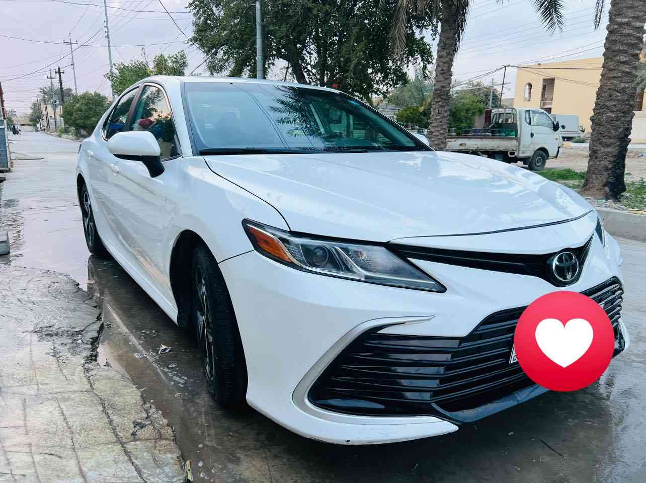 يالله
السلام عليكم للبيع او مراوس 
كامري 2023 لون ابيض رقم ديالى ب اسمي هزه ورقم جدد تحويل ثاني يوم فئه LE معرفه رادارات كشن سايق كهرباء تخم تاير صدر كير مكينه تبريد تدفئه كله جديد سياره بيها 3 قطع صبغ جاملغات 2 وبنيد حادثها كما موضح بل صور بيها فقط بدايه شاصي الايمن سحب خفيف بدايه مالته كلشي ذاكر بل منشور سعرها 188 وبي مجال مكان سياره ديالى بعقوبه 
***********
