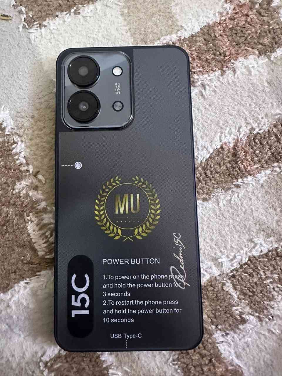 ريدمي C15 ذاكرة 512 رام 24 الجهاز جديد مع ملحقاته السعر 170 مكاني المشتل الاتصال عل ***********
