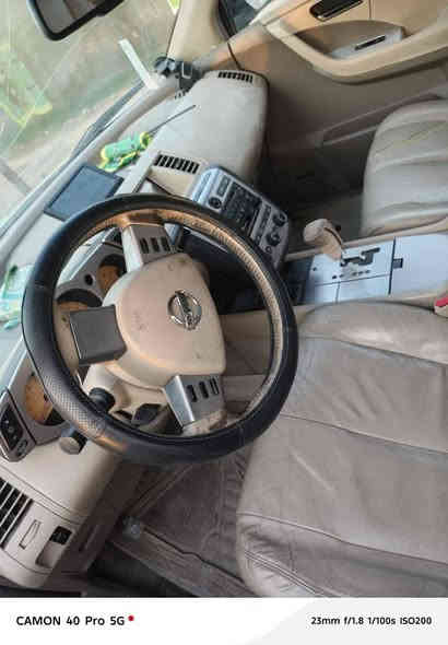 سلام عليكم نيسان مورانو 2006 محركv6 3500 فتحه سقف سيارة خير من الله كلها بلاديه بيها شبر بالباب تعمير ع بارد تبريد ثلج قطعتين العنوان الدورة  السعر٦٨بيها مجال مكلف بنشر للطيبين لحد يكسر بالسعر هـ***********
