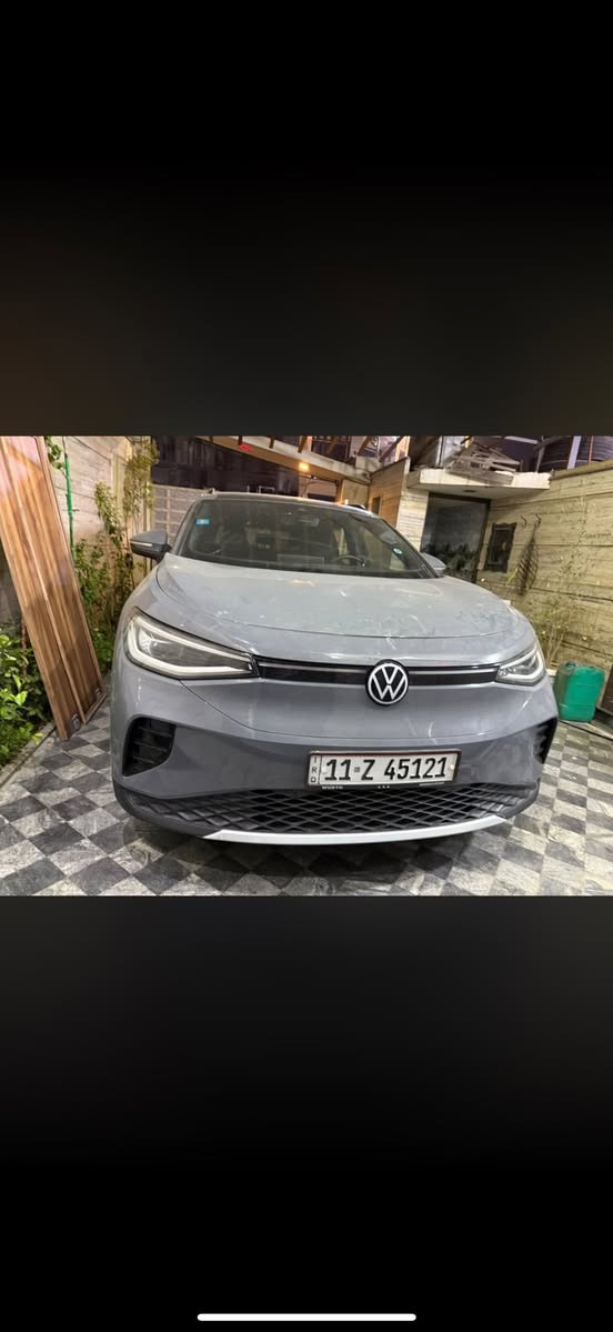 السلام عليكم
فولكس واكن  ID4   
2023
رقم بغداد. البلديات 
مواصفاتها 
قيادة شبه الية 
راداد امامي خلفي 
كشنات جلد 
تدفئة تبريد كشنات 
الاناره محيطيه بالكامل 
نضام الاناره الداخلي تاج بالكامل (لمس) 
كل الانضمه تاج
العدسه دواره مع السترين 
اناره اشارة للزاويه العمياء 
شاشه اعطال وبرمجه 
سقف بنارامي 
السياره كهراباء بالكامل. 
من صفر الى ١٠٠ بمعدل ٤ ساعات 
الشحنه الوحده ٤٠٠ كم 
للتواصل *********** 
ترهم مراواس حسب القناعه
