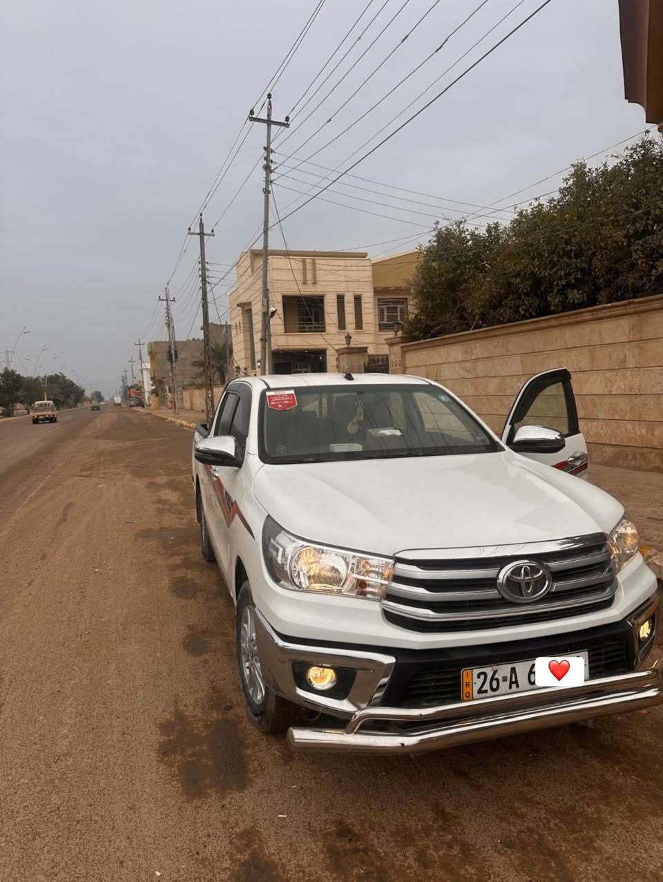 السلام عليكم
سياره تيوتا هايلوكس ساز موديل 2025  ماشيه 2500 السياره سعرها جدا مناسب سعرها بس ٢٨٨ شراء او مراوس بموديل 25  اي سياره أمريكي او نقد السياره بوضع الشركه مبدلها قطعه وحده مبدل بنيد ما مصبوغ مال شركه السياره زيرو بعدها عنوانها صلاح الدين سامراء 
الاستفسار على الرقم ***********
