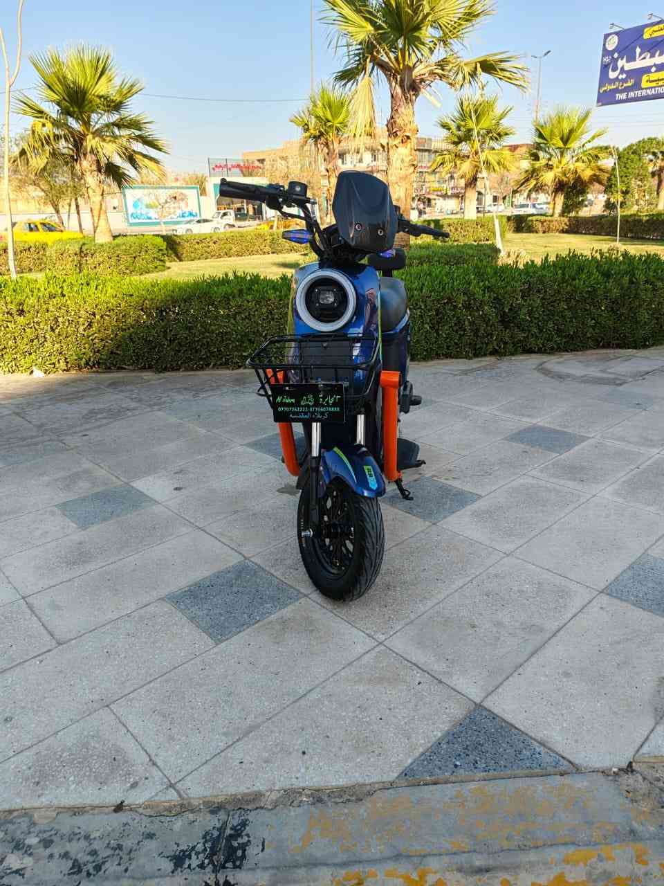 السلام عليكم R9للبيع دراجه حلوه ونضيفه عطله حساس الدراجه موديل 25 السعر 375وبي مجال شي قليل للطيبين 
رقمي ***********
