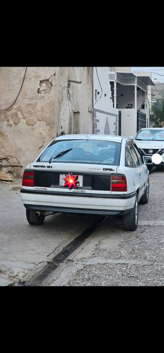 اوبل فكترا موديل 1991 محرك 16 سياره نظيفه صبغ بلادي بدون ضربه كير محرك شرط تدفئه شغال قفل مركزي سنويه جديد لحد 2031 بي بطاقه بانزين سعر 36 شراي يخابر رقم *********** مكان كركوك
