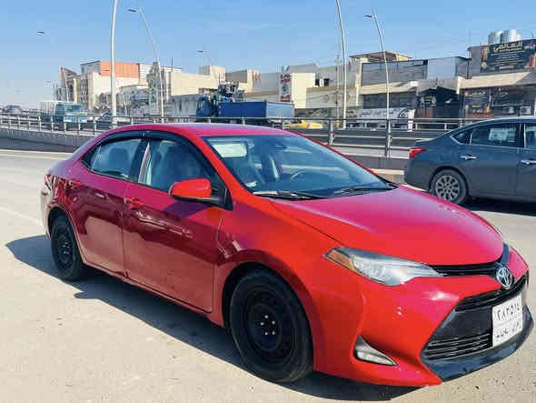 إسلام عليكم 
كورله 2018LE
ضرر خارج العراق 3قطع باب السايق وجامله وبنيد 
السياره موصفاته معروفه فول اوتو 
كير محرك شرط
صدر جديد 
تخم تاير غبل 3اشهر شجديته
باتري جديد 
سياره حلو. وكاعده
رغم سليمانيه 
سنويه سقطت 2024/5/5 
ماشيه 71 ميل وغابل الزياده 

***********
السعر 130وبيه مجال 
مكان السياره صلاح الدين قضاء بيجي
