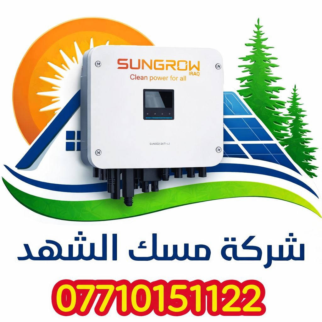 تم وصول انفيرتر سنكرو الاول عالمين الى شركه مسك الشهد الوكيل الحصري في النجف الاشرف و يتوفر بحجام 5 و 6 كيلواط و باسعار جدا تنافسيه للمنصبين و كذلك خصم 5 % الى أول 5 طلبات سارع ب الحجز 
رقم الهاتف :***********
