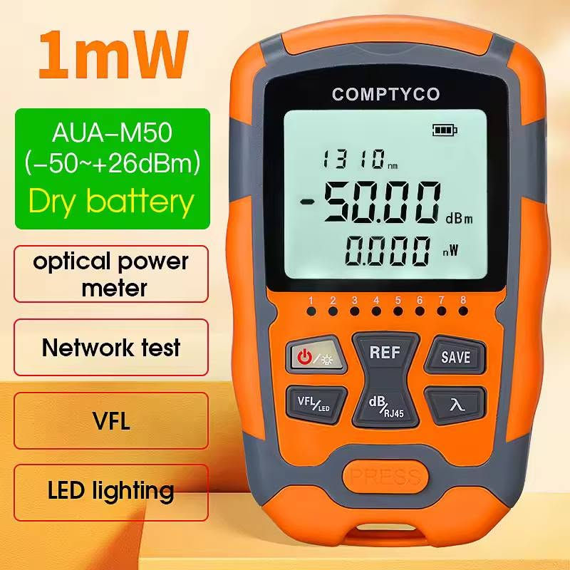 هذا الجهاز هو COMPTYCO Mini Optical Power


**إذا كنت صاحب هذا الإعلان وتريد حذفه لأي سبب، رجاءا أرسل رسالة إلى الدعم الفني**