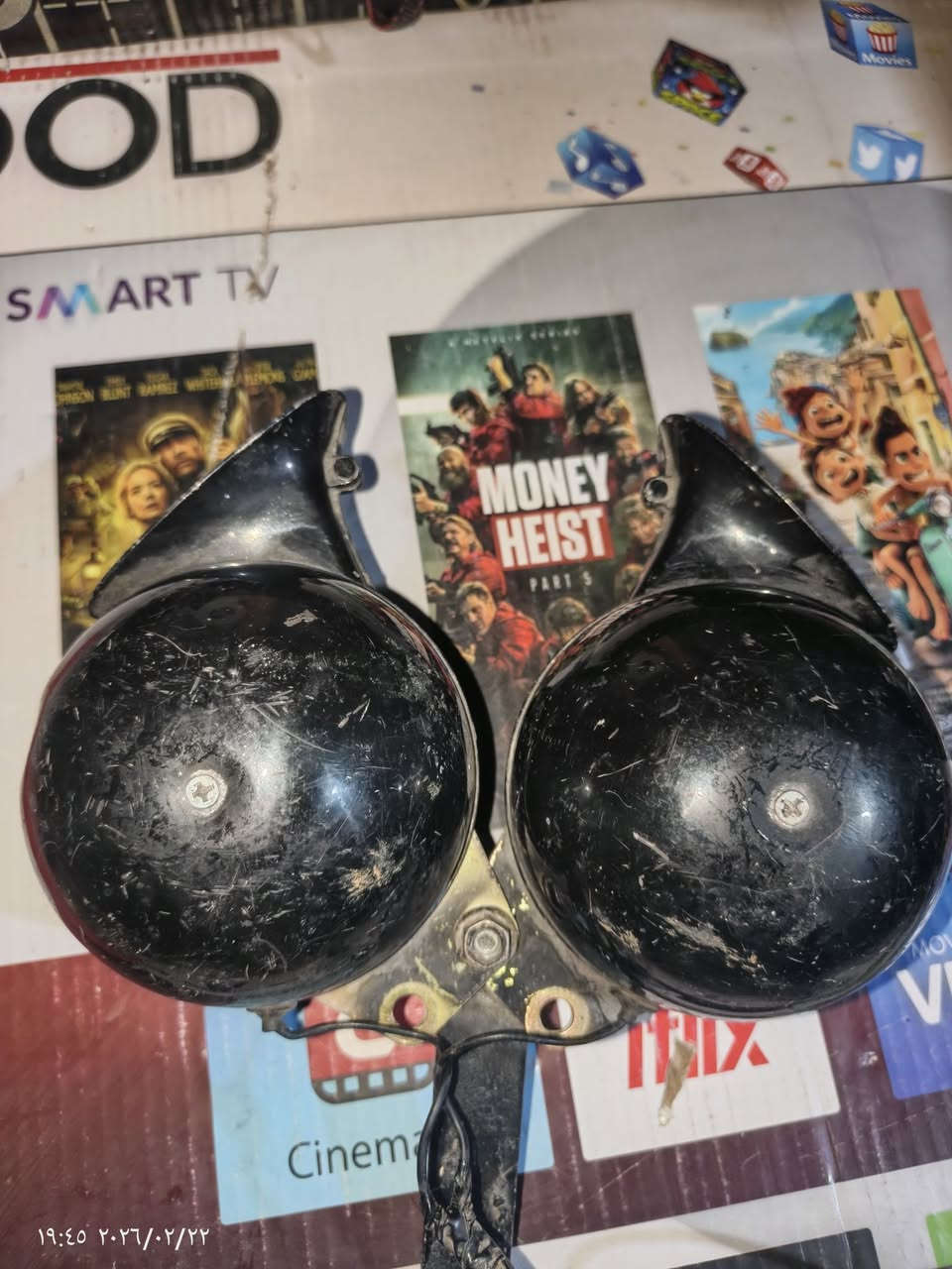 هورن طاطا يوكن أصلي شرط السعر 65وبي مجال بصيط بغداد الكمالية
***********
