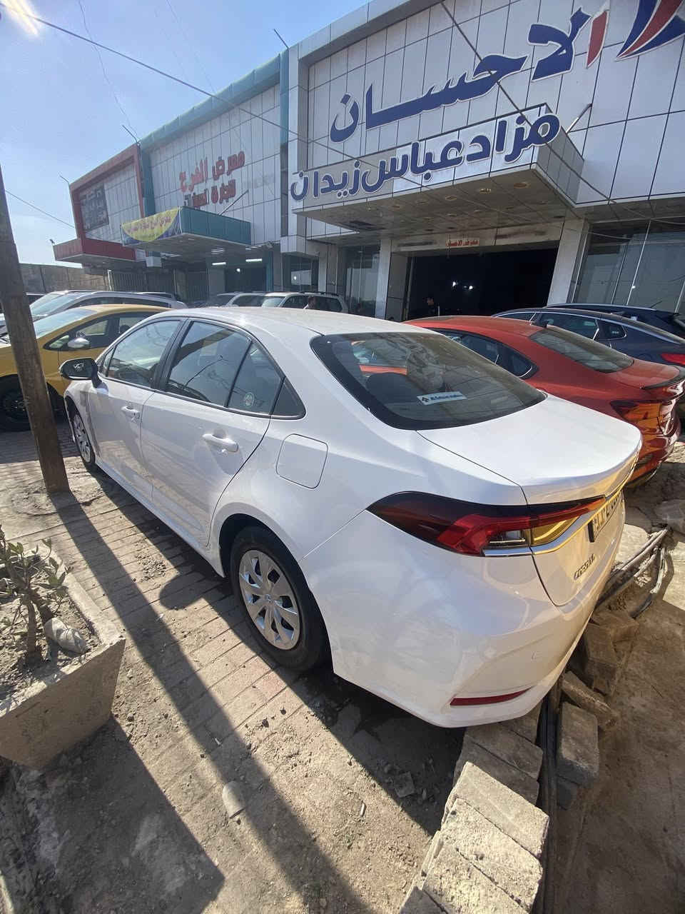 كورلا بانزين 2021 خليجي استيراد خاص
بيها فقط بنيد صبغ
محرك 1600دوش 
داخل ابيض
رقم بغداد جاهزه من كلشي 
سعر 149 وبي مجال
الاستفسار *********** 
مكانا بغداد معارض حبيبيه معرض الاحسان
