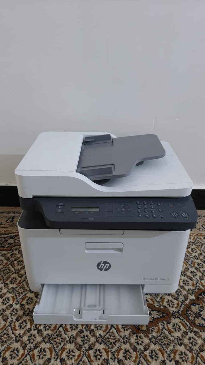 ‏طابعة HP Color Laser MFP 179fwg
‏1⃣ بيها WiFi
‏2⃣ترتبط على الموبايل بسهولة 
‏3⃣ترتبط على الراوتر
‏4⃣ترتبط على اللابتوب 
‏5⃣طباعة ليزرية ممتازة 
‏6⃣نضافة 100%
‏7⃣تطبع وجه واحد 
‏8⃣مع واير للتوصيل ب اللابتوب 
9⃣السعر 155 ألف 
      ‏مخلصة حبر  

للإستفسار 
مراسلة الصفحة


**إذا كنت صاحب هذا الإعلان وتريد حذفه لأي سبب، رجاءا أرسل رسالة إلى الدعم الفني**