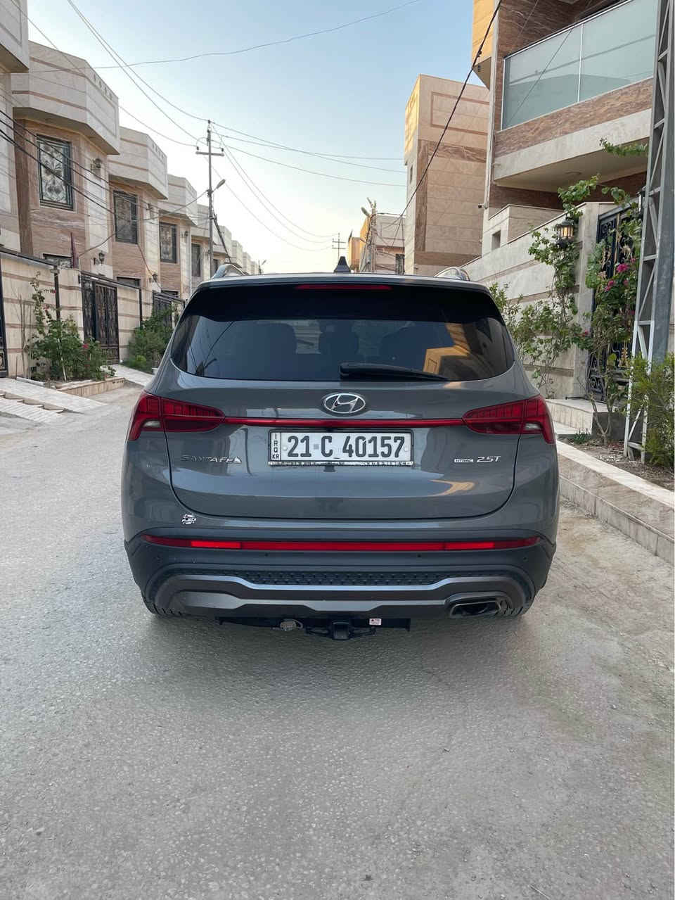 سنتافي ٢٠٢٢ للبيع 
ماشية ٩٠ الف كيلو 
لون اسمنتي 
حادث بنيد فقط موضح بالصور فقط مصلح بدون تبديل 
مواصفات واضحة بالصور 
رقم سليمانية بأسمي سنوية ٢٠٢٩ 
مكان السيارة كربلاء 
للتواصل ***********
‎*********** واتساب كربلاء, العراق
