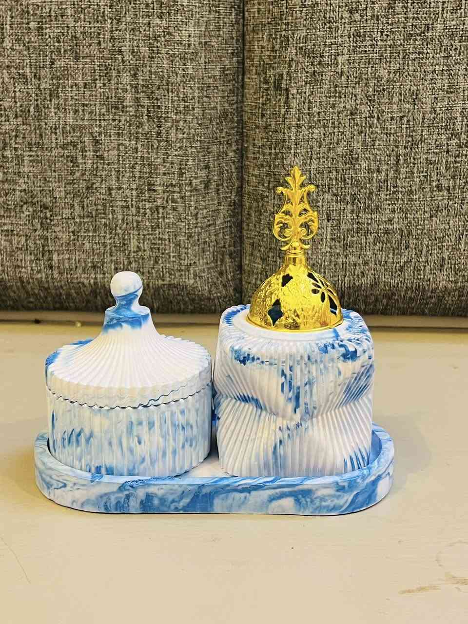 • "أضيفي لمسة من الأناقة لزوايا منزلك.. طقم متكامل يجمع بين الشمعدان، المزهرية، وصندوق المجوهرات بتصميم عصري وفريد. الكميه محدوده يوجد بيع بالجمله والمفرد للتفاصيل راسلونا على الخاص"


**إذا كنت صاحب هذا الإعلان وتريد حذفه لأي سبب، رجاءا أرسل رسالة إلى الدعم الفني**