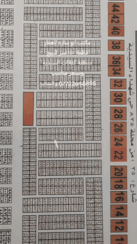 مكتب ابو ساره للعقار قطعة مساحه ١٥٠متر للبيع واجهه ٧ونص متر رقم القطعه...