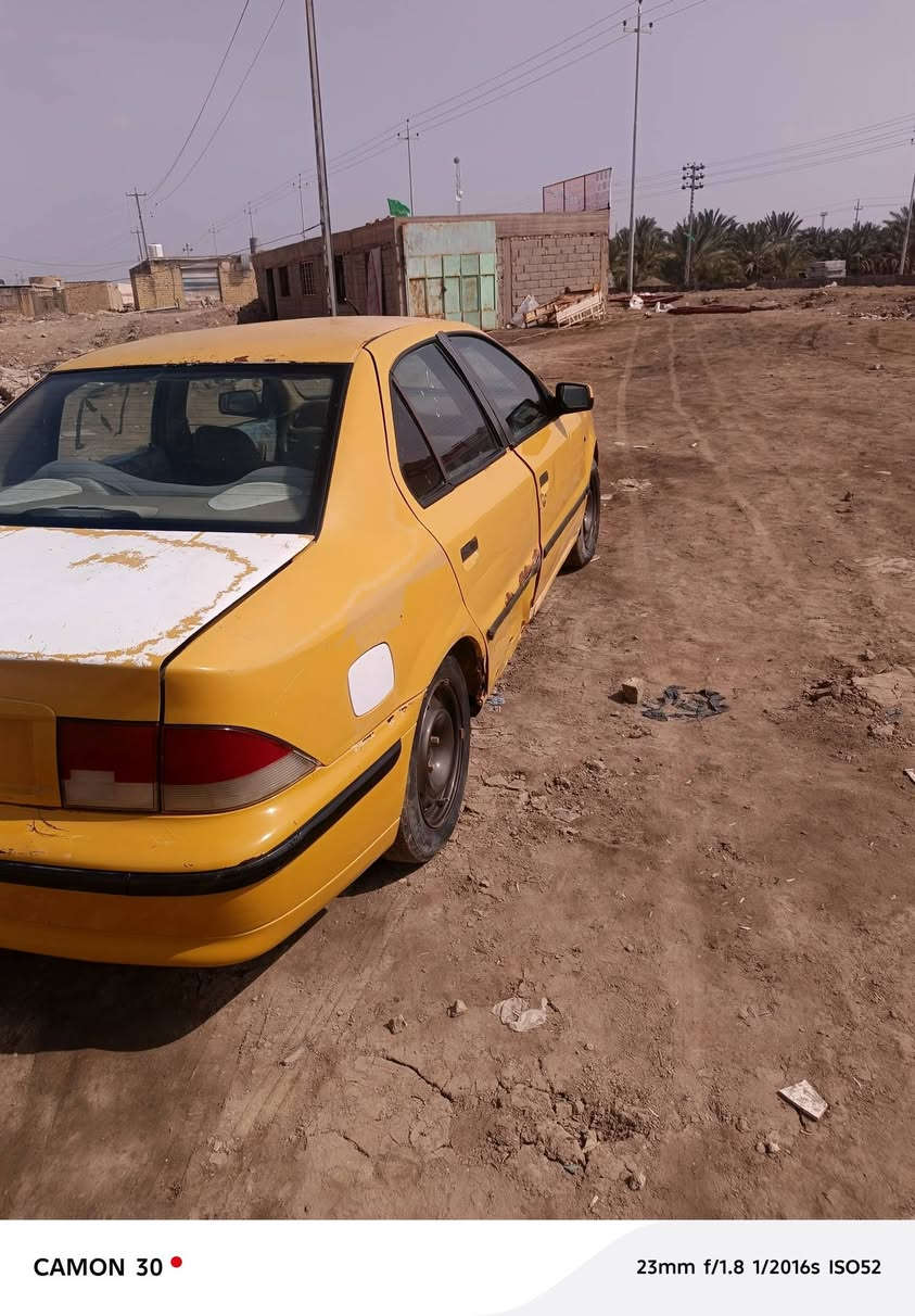 السلام عليكم سمند موديل 10للبيع العنوان ذي قار مركز  رقم واصط سياره هزه جديده سنويه لل 27 مصفره هئيه وغرمات بيهه ضرب بالباب خلفي مامصلحه رقم الهاتف للتصال سعر 23ورقه  والسياره شوف العين كلشي ماكفل بيهه تجي وتشوفهه  تعجبك اهلا وسهلا ماتعجبك ربي يرزقك للعلم السياره ب اسمي  *********** مامتواجد ع الفيس  كهربائيات كلها شغاله سماعات مسجل شغلات جامات الاماميه تشتغل والخلفيه عوزهن مواطير  ***********
