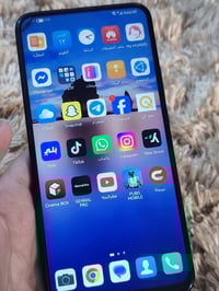 هواوي Y9 برايم ذاكرة 128 سماعتة بيها وشة يرادله تنضيف الباقي مكفول مرا...