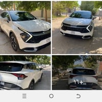 كيا سبورتج موديل 2024 باسمي  ماشية 31 حادث كما موضح بالصورة ربع البنيد...