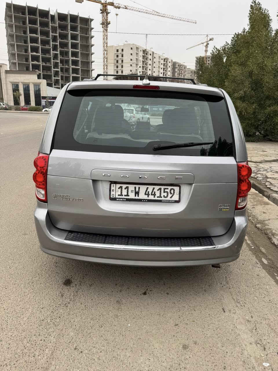 دوج كراند كرفان موديل 2015 رقم بغداد دولي
7 راكب أبواب وجام كهرباء تحكم ستيرن نظام ايكو اقتصادي محرك حجم 3.6 شاشه كأمره تشغيل عن بعد 
حادثها جاملغ خلفي اليسرى والباب بدون ايرباك
بيها قطع صبغ اثر شخوط وجماليه بدون داخل أبيعك صبغ حزام
السياره جاهزه ومتصرف عليها دينار
سعر البيع (14500)
التواجد المنصور ***********
