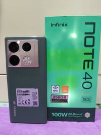 انفنكس نوت 40 برو بلاص 5G  الجهاز  نضافه فوول 100% الجهاز فقط راس شاحن...