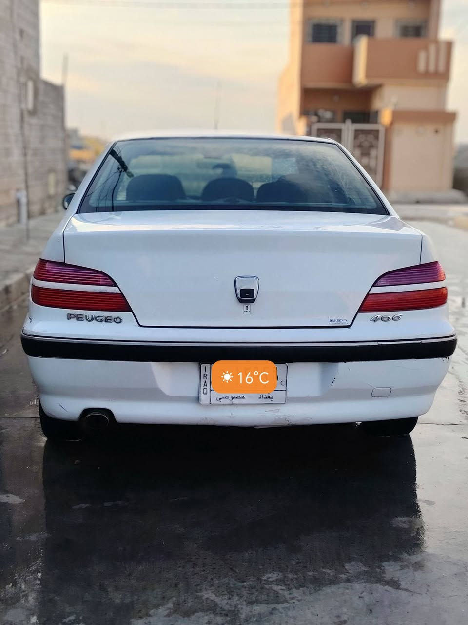 السلام عليكم ورحمة الله وبركاتة
#بيجو 406 موديل 2001
قطعتين صبغ بدون اي ضرر 
كير اوتوماتيك. كير ومحرك كلو شرط 
رقم بغداد شرط التحويل 
الأرقام 👇
اسيا ***********
كورك ***********
