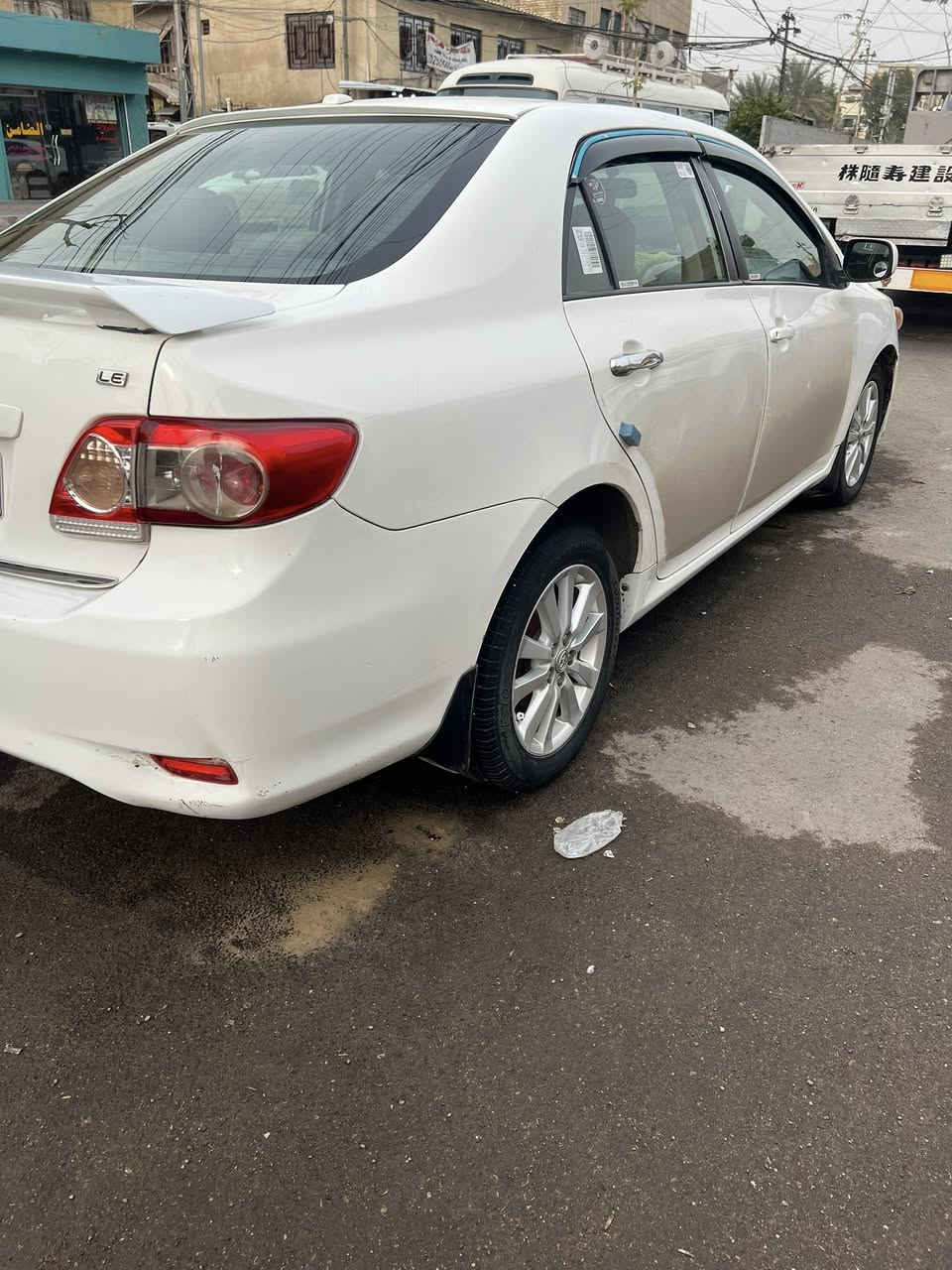 السلام عليكم كورلا موديل 2009وارد امريكي بيه قتعتين صبغ السيارة ليبل واحد كله محرك 1800 مكاني بغداد السعر 115 بيه مجال {***********} ***********
