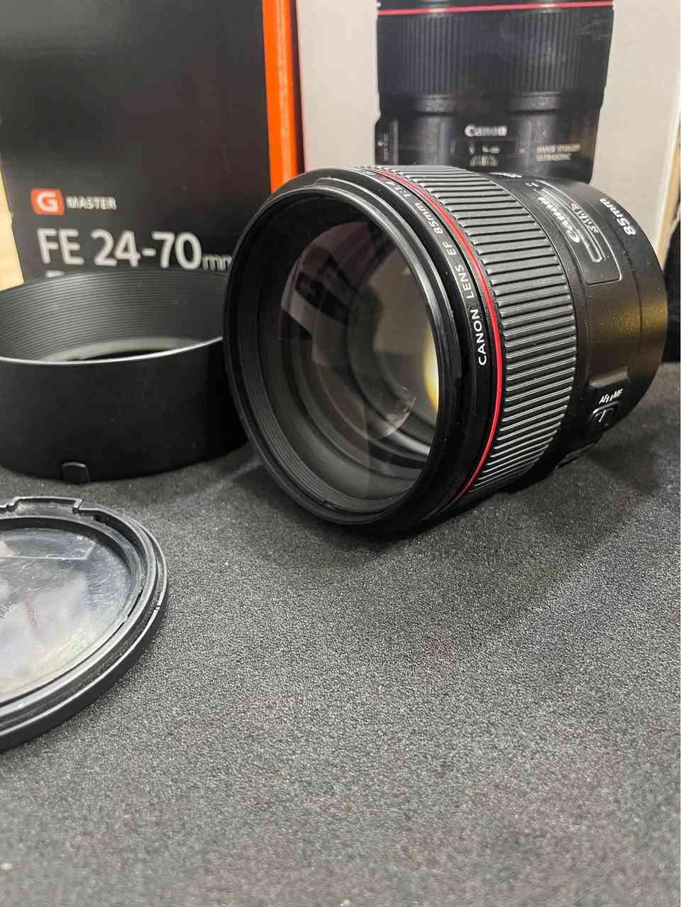85mm 1.4 
For canon 
معاه هود وكابات والبوكس 
ضمان3شهور  من محل خضر ستور 
تم الاستخدام مرة واحدة فقط – كأنه جديد
متوفر شحن جميع المحافظات 
متاح التقسيط عن طريق فيز المشتريات 
العنوان الزقازيق ميدان القوميه بجوار مطعم الزعيم
متاح البدل ب مستعمل 
للتواصل 
Khedr Store📷
01060915467📞☎️
https://maps.google.com/?q=30.590439,31.4989 الزقازيق, الشرقية


**إذا كنت صاحب هذا الإعلان وتريد حذفه لأي سبب، رجاءا أرسل رسالة إلى الدعم الفني**