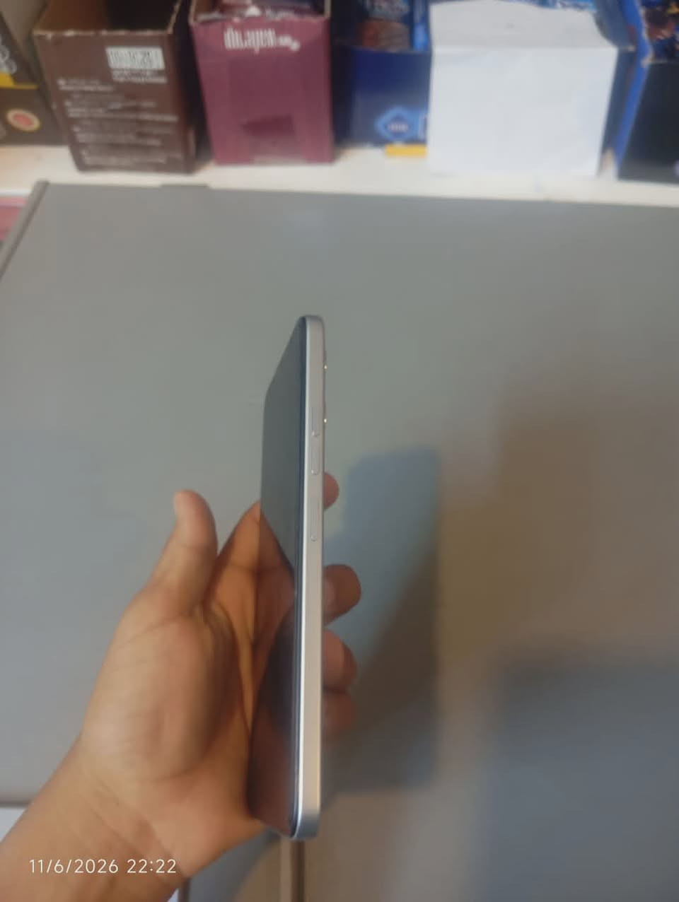 للبيع صار لي اسبوعين من اخذته هسه اريد ابيعه اسم التلفونTECNO SPARK 40 الذاكره 256 الرام مالته
8+8 السعر مالته 210 اي استفسار ***********
للبيع صار لي اسبوعين من اخذته هسه اريد ابيعه اسم التلفونTECNO SPARK 40 الذاكره 256 الرام مالته

