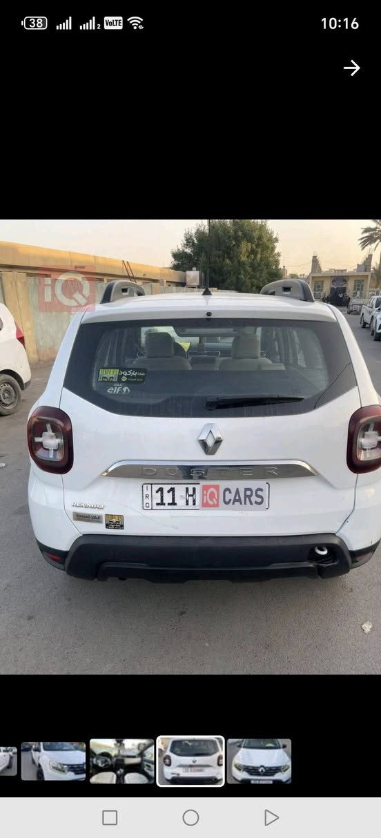 السلام عليكم
رينو داستر ٢٠١٩ مكفولة من الصبغ و البارد ماشية ٧١ الف كيلو رقم بغداد باسمي السعر ١٠٥$ 
للاستفسار ***********
