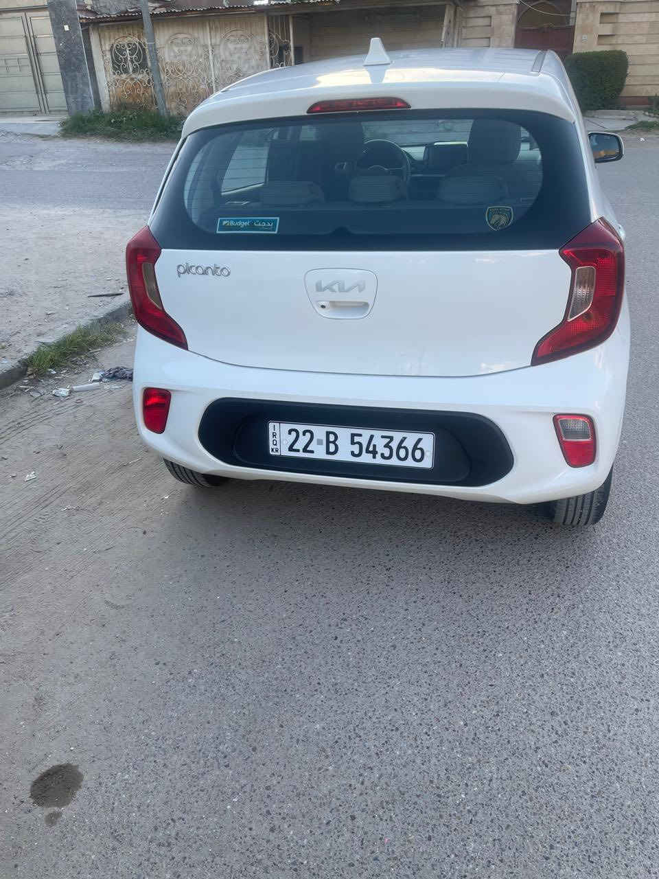 كيا بيكانتو موديل 2022 خليجي ماشية 31 الف كيلو فقط السيارة مكفولة كفالة  عدا طخة بسيطة السيارة جديدة  لون ابيض رقم اربيل سعرها 120ورقة و بيها مجال للشراي ***********واتس اب 

الموقع: بغداد/المنصور
