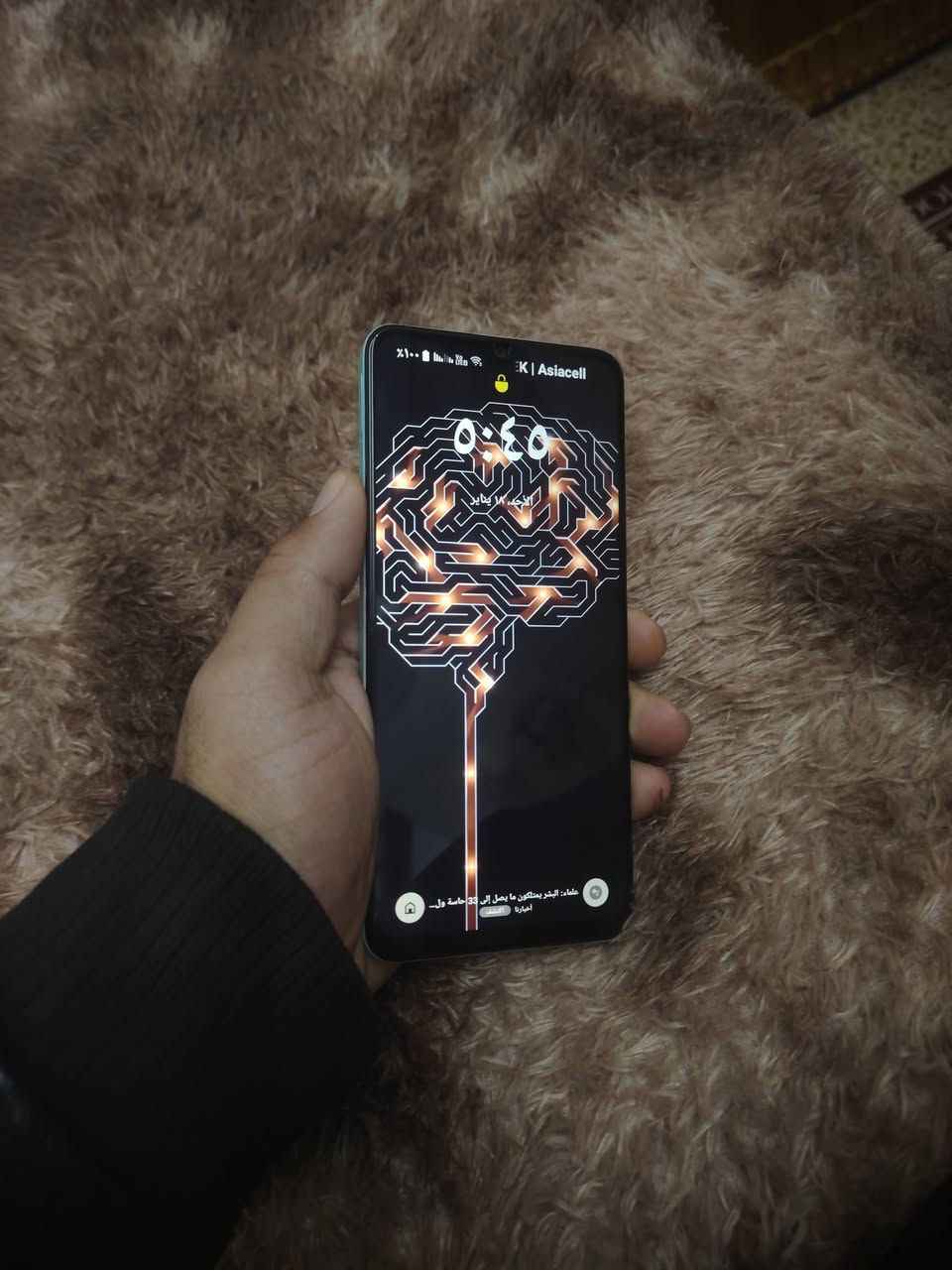 السلام عليكم جهاز للبيع ريلمي c51
الجهاز شرط مامفتوح ولا واصل مصلح الذاكرة 128الرام8
جهاز حيل نظيف فقط كارتون ويا السعر 100وبي مجال 
مكاني الجانب الأيمن الرقم /***********
