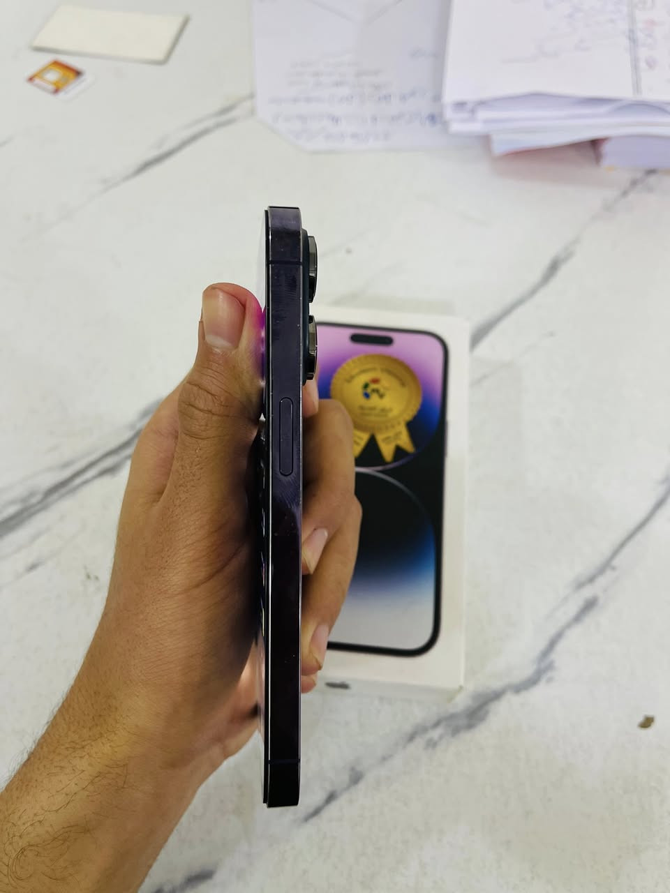 سلام عليكم من رخصت الادمن آيفون 14proفقط نضيف خير من اللة شغال وما بي عيب تفاصيل:
مبدل بطارية تفصيخ كلش حلوة  💥
مبدل شاشة ٣خيارات لمسهة يخبل 💥
فيس ايدي شغال💥
ملحقات ويا 💥
جهاز ذاكرة 128💥
سعر 525وبي مجال كلش قليل لان جهاز يسوة اكثر بس محتاج ودبيعة 
***********واتساب فقط
