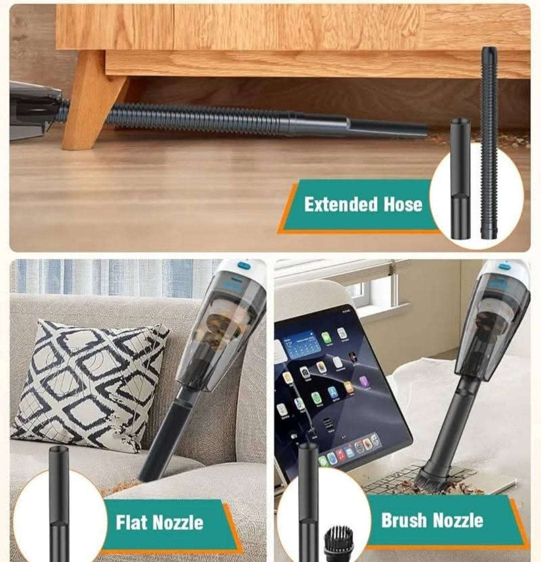 مكنسة كهربائية لاسلكية شحن محمولة باليد، مكنسة سيارة لاسلكية محمولة مع شفط قوي، خفيفة الوزن ومحمولة مع بطارية ذات سعة كبيرة للسيارة/المنزل موضحة بالصور السعر١٢ الاف للطلب او الاستفسار التواصل عبر رسائل الصفحة متوفر توصيل بغداد ومحافظات


**إذا كنت صاحب هذا الإعلان وتريد حذفه لأي سبب، رجاءا أرسل رسالة إلى الدعم الفني**