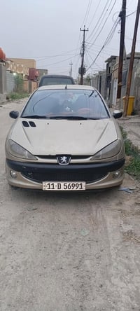 بيجو 206 السعر 32بيه مجال   07716071346