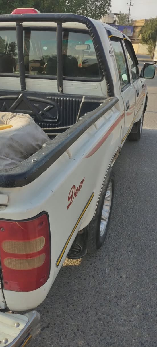 بيكب دير موديل ٢٠٠٦ مرغوب سياره بأسمي سنويه لحد ٢٠٢٧ شهر ٤ ينتهي سياره بيها بطاقه بانزين بيها مكانات صبغ بل بوب وبارد بدون خياس  سياره مالت جناي محرك وكير بدون صرف تبريد شغال الصدر ودبلات كلهن مبدلهن جديد تايوندي تايرات جدد بيها فقط معجون بل بونيد شويه بدون خياس السعر ٥٨ العنوان كركوك للاستفسارالاتصال ع الرقم ***********
