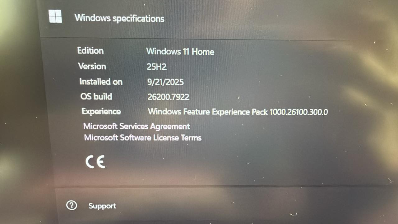 السلام عليكم
لابتوبي للبيع Asus Tuf Gaming F15
السبب وصيت تجميعه
اشتريته قبل اربع سنين مايشكي من شي ابدا ولا يوم وديته صيانه ولا بدلتله قطع
فقط اشتريتلة تخزين داخلي وخارجي لان احتاجيت مساحة
وجنت اوديه علمود تنظيف الفانات لان تعرفون جونا شلونة
اللابتوب مثل الورد مابي اي مشكلة تقنية ابدا
بس حرف ال S و A جنت انظفهم وانكسر الغلاف البلاستيكي بس هم يشتغلون عادي
للتواصل بلخاص
بلنسبة للسعر اني اشتريته ب 800$ هو خاص بالالعاب
ف راح اشوف العرض الي يجيني اقوى ابيعه بس مو اقل من 500$
واللابتوب نظيف كلش ومابي اي عيب وسبب البيع فقط لان داجيب تجميعه
وشكرا


**إذا كنت صاحب هذا الإعلان وتريد حذفه لأي سبب، رجاءا أرسل رسالة إلى الدعم الفني**