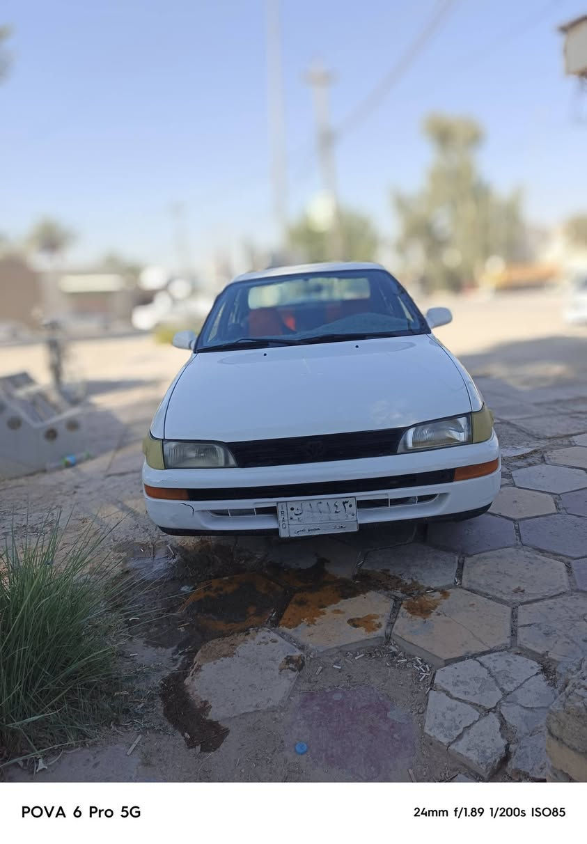 سلام عليكم
كورلا مديل 92 رقم بغداد 
مكفوله من الاصوليات 
محرك 1600
تبريد شغال وكهربائيات كامله 
مصبوغه صبح عام 
السعر 53 وبيها مجال 
رقم ***********
