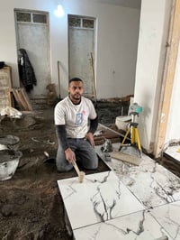 بغداد  خلفات سيراميك وبراسلين ومرمر شغل درجه اولى #واستلام مهندس الاست...