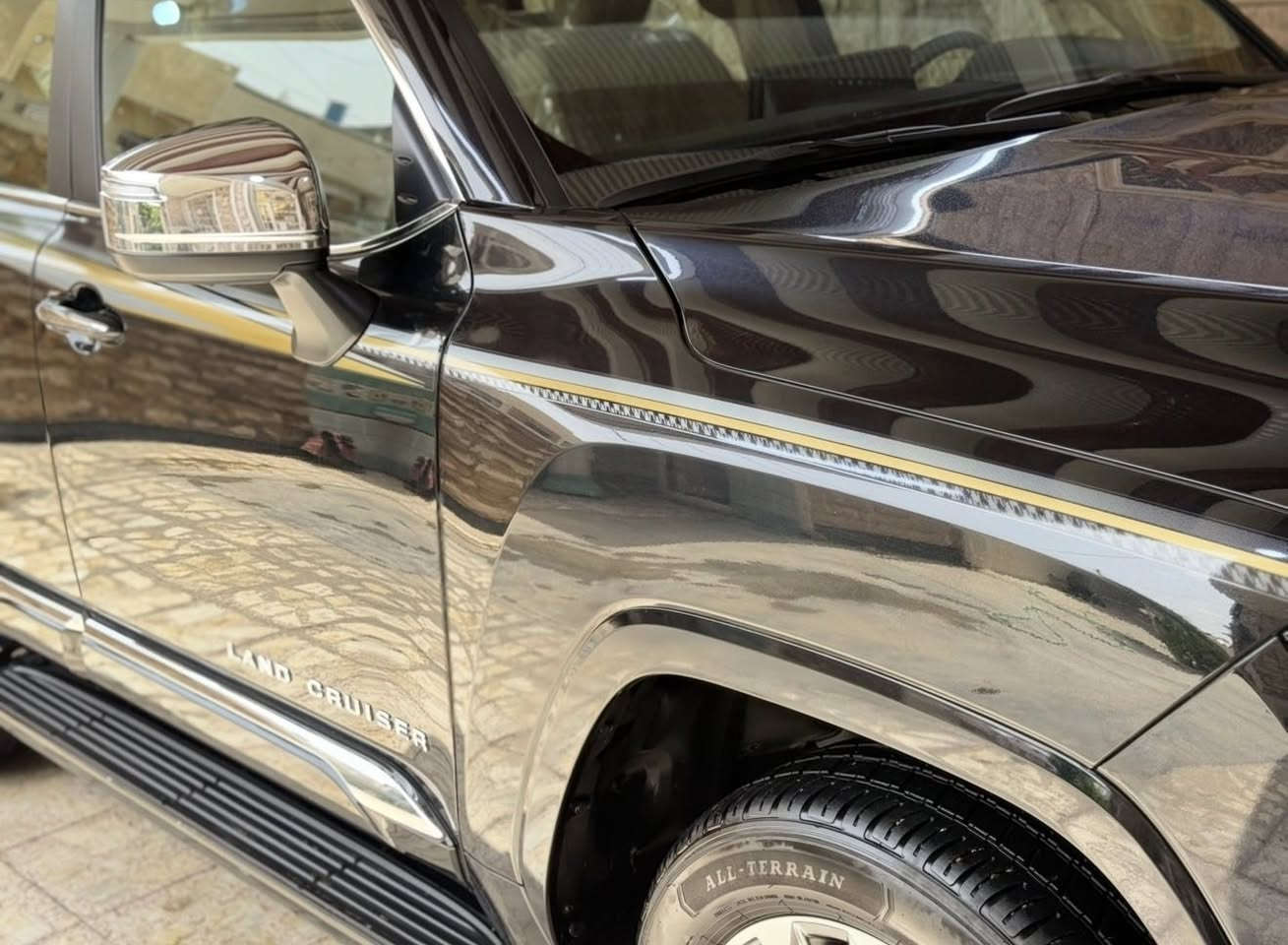 السلام عليكم
بيع فقط نقدا 
لاندكروز vxلمتدد بريم 
بصمه فتحه جلد حار بارد جميع كشنات وكشنات خلفيه كهرباء بوب شفط رادار تحديد مسار نقطه عمياء فول xv لمتدد  ٢٠٢٤
بغداد رقم ماشيه ٥ الف فقط كفاله من كل شي 
***********
