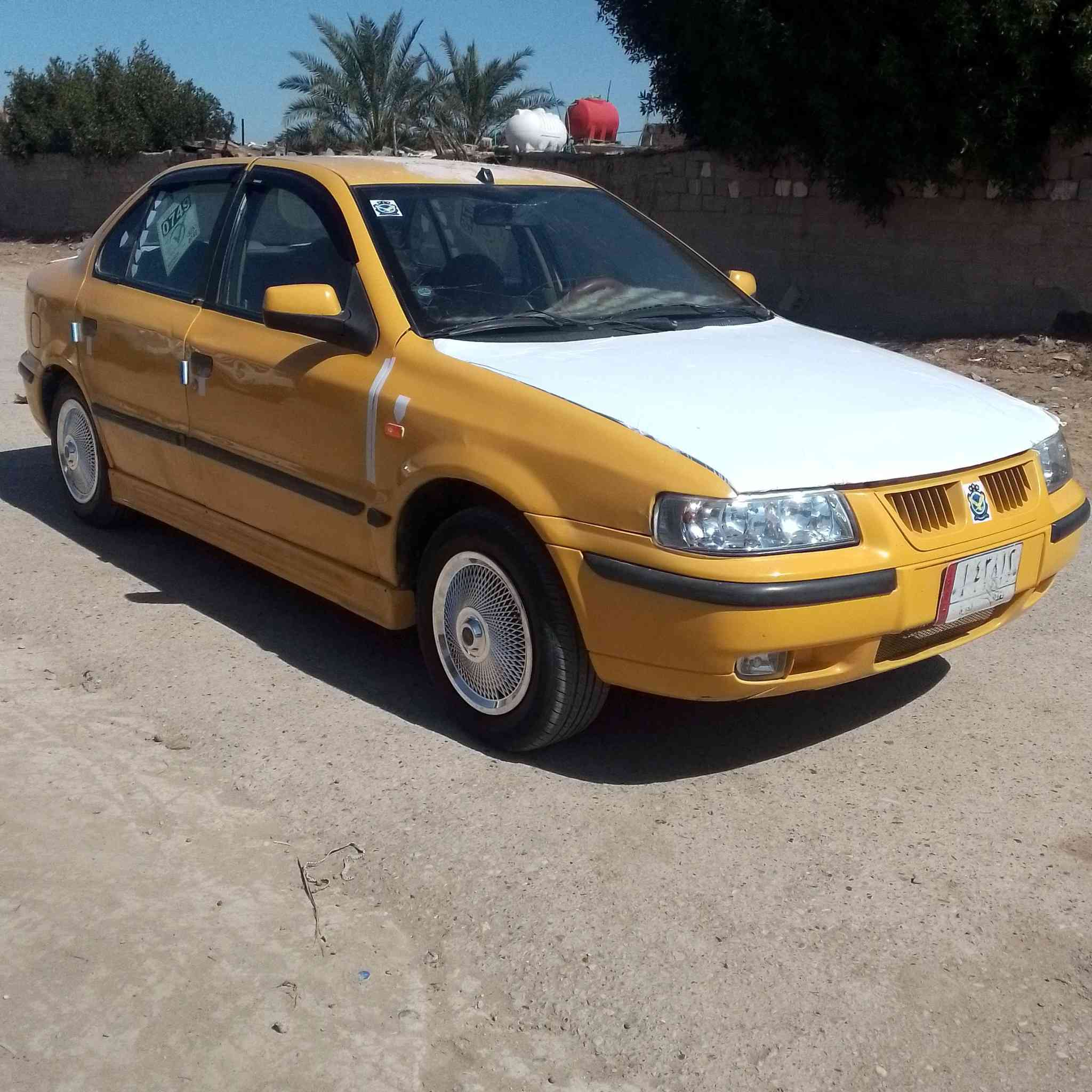 السلام عليكم سمند 2011مكفوله من الضربه القويه كير مكينه خير من الله مصغرة هيئة وغرامات تخم تاير حداديه جديده تبريد شغال ثلج تتدفئه شغاله كهربائيات كلها شغاله سيارة جاهزة كبل لشارع
مكاني واسط الصويره 
السعر 27وبيها مجال 
***********
