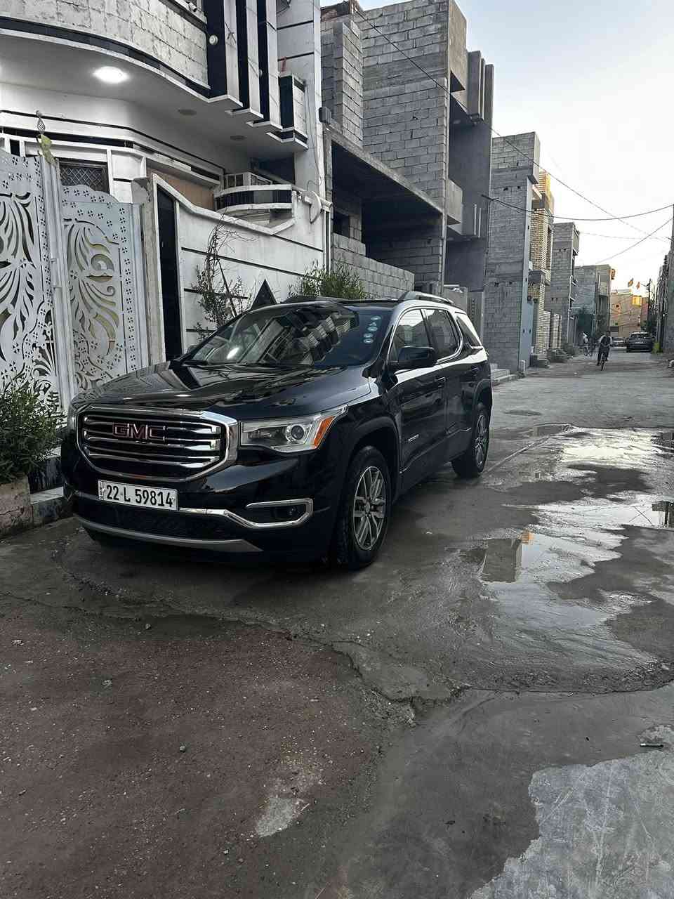 سلام عليكم 

جمسي اكاديا 👌 
موديل 2019

وارد خليجي 

صدر امامي خلفي جديد 🔩
مكينه 6سلندر3600

رقم سياره  اربيل دولي 🌏

دفع رباعي

ماشية 135 الف

تبريد3قطع
7راكب  كشنات كهرباءي
بصمه تشغيل عن بعد 

صندوق كهربائي ⚡️ 
تخم تاير جديد 
كير محرك جديد بشرط
سنويه لحد 36 هزه جديدة لحد 27
العنوان ديالي بعقوبة   
رقم 
*********** //***********
